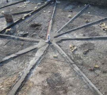 مراحل ساخت ویلا کف سازی و آب بندی سطوح ویلا