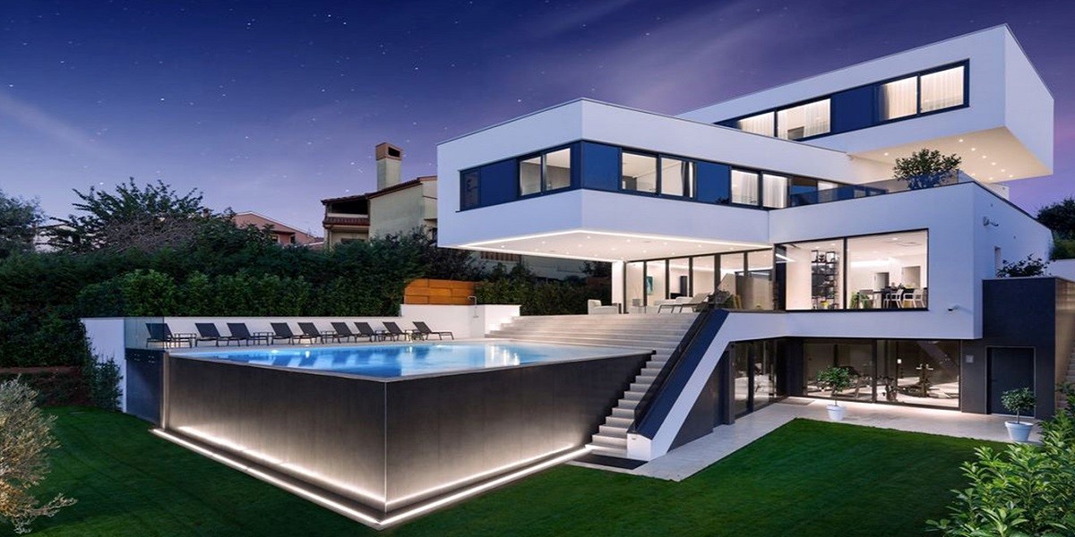 ویلا ویلای مدرن مدرن ویلا تهران مدرن