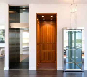 انواع آسانسور در ساخت ویلا