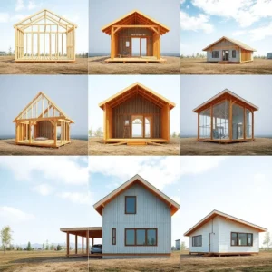 صفر تا صد ساخت ویلاهای چوبی